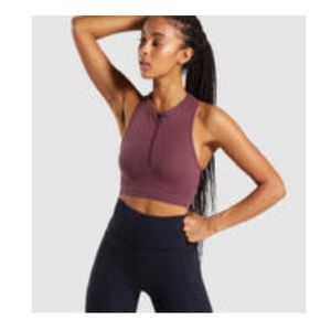 GYMSHARK: SPEED SPORTS BRA BERRY RED - SM